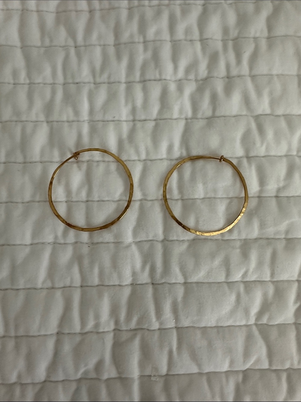 Gold plated Hoop Earrings - Women Jewelry